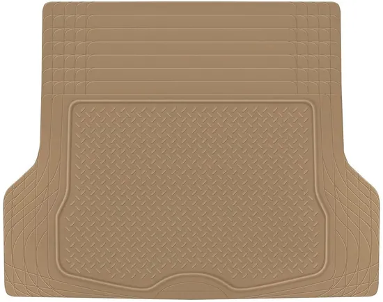 Alfombrilla universal de goma impermeable para maletero de coche