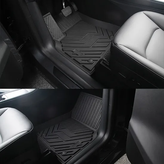 Alfombrillas de coche de TPE con protección para todo tipo de clima, aptas para el maletero delantero.