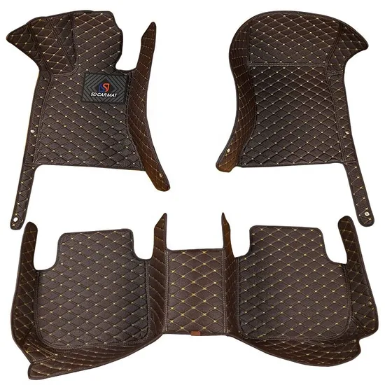 Alfombrilla de cuero de diamante 7D de lujo, antideslizante, para Mitsubishi Pajero 2020, marca Sengar. Venta directa de fábrica.