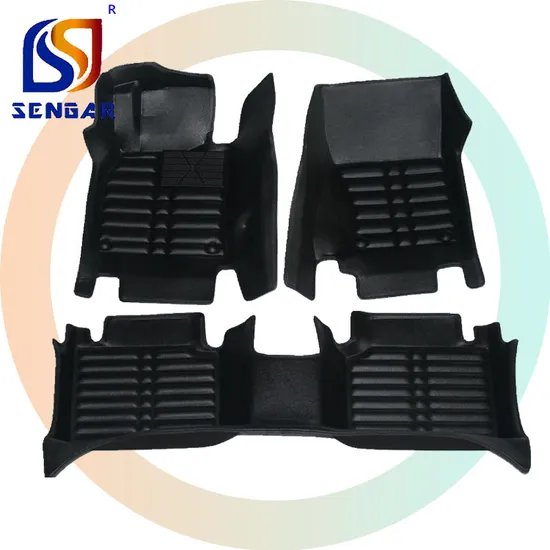 Alfombrillas de coche impermeables de cuero XPE/EVA, prensadas en caliente, 3D, 5D y 6D, venta al por mayor